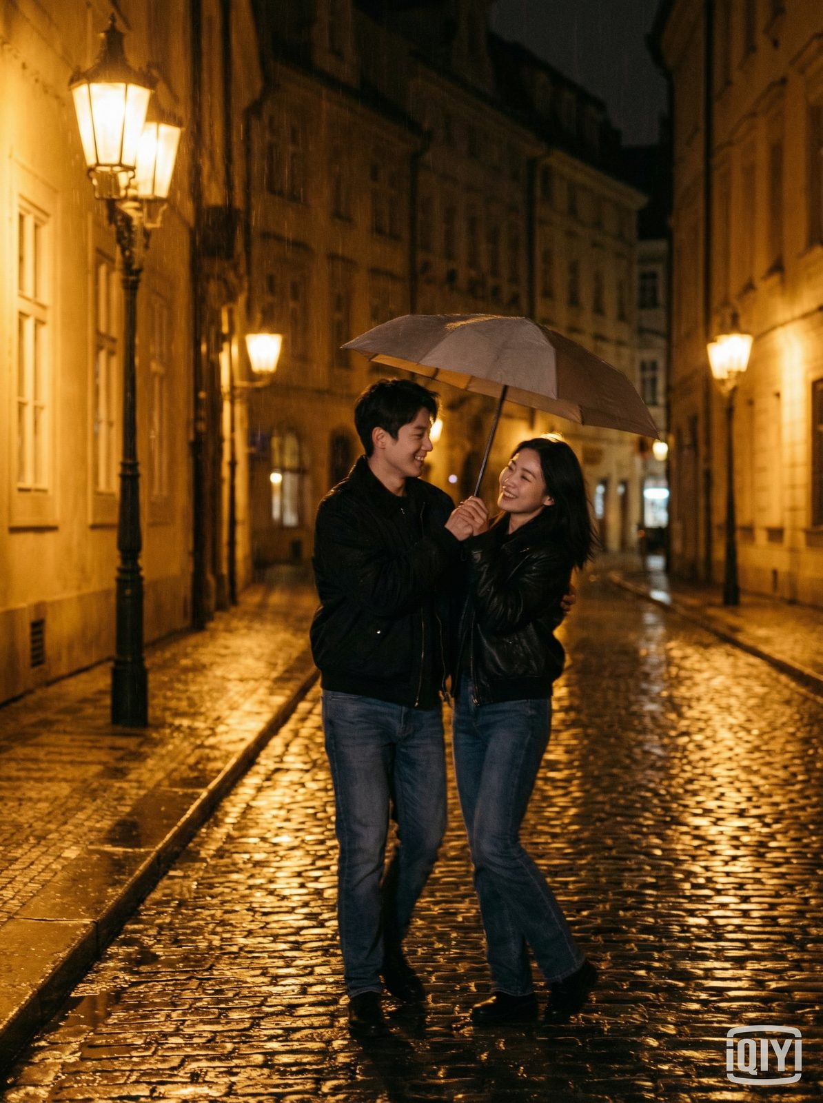 国产自拍短视频-浪漫雨夜微电影